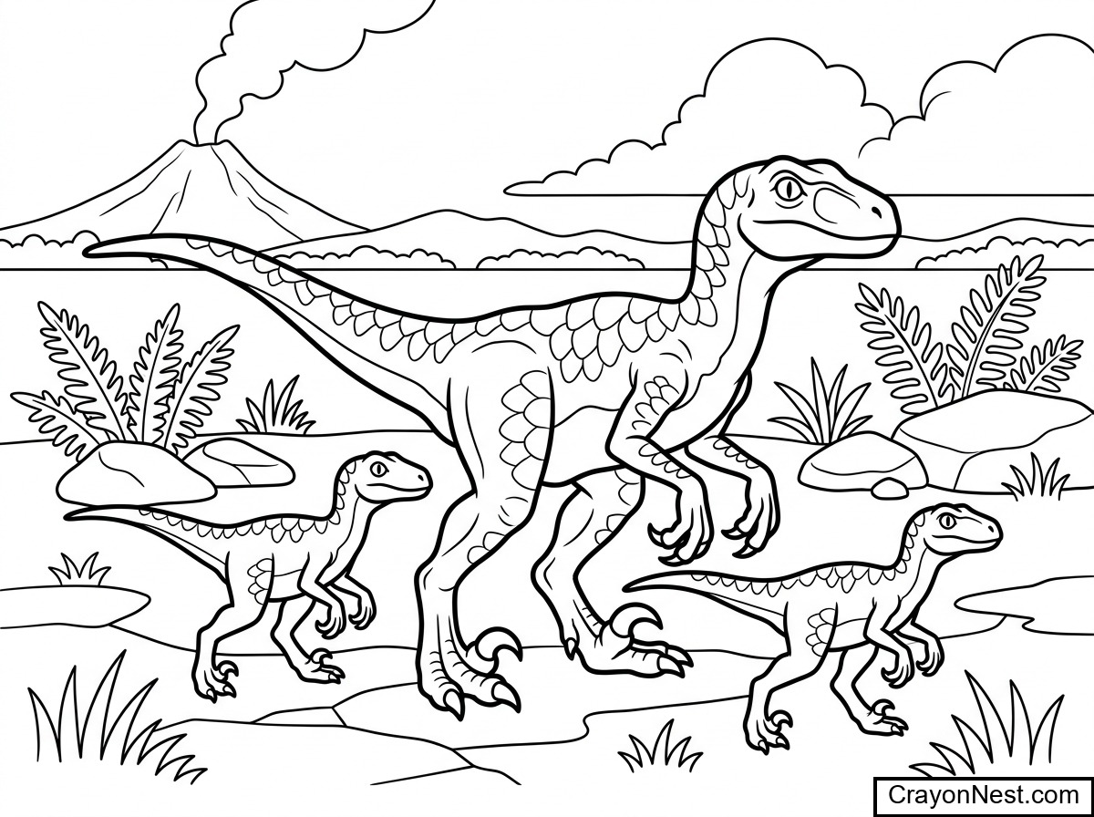 Species colouring sheets preview
